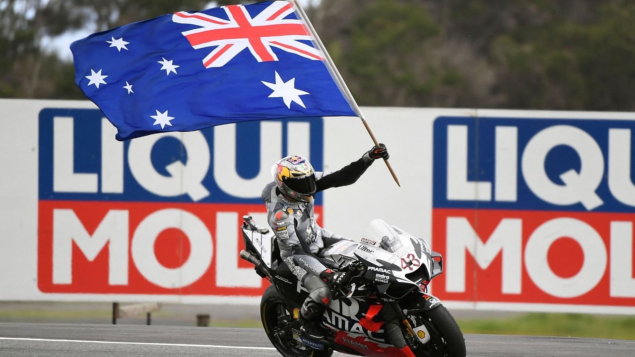 The Australian MotoGP scheduled for Phillip Island on October 24 fell for a second year. Credit: AFP File Photo