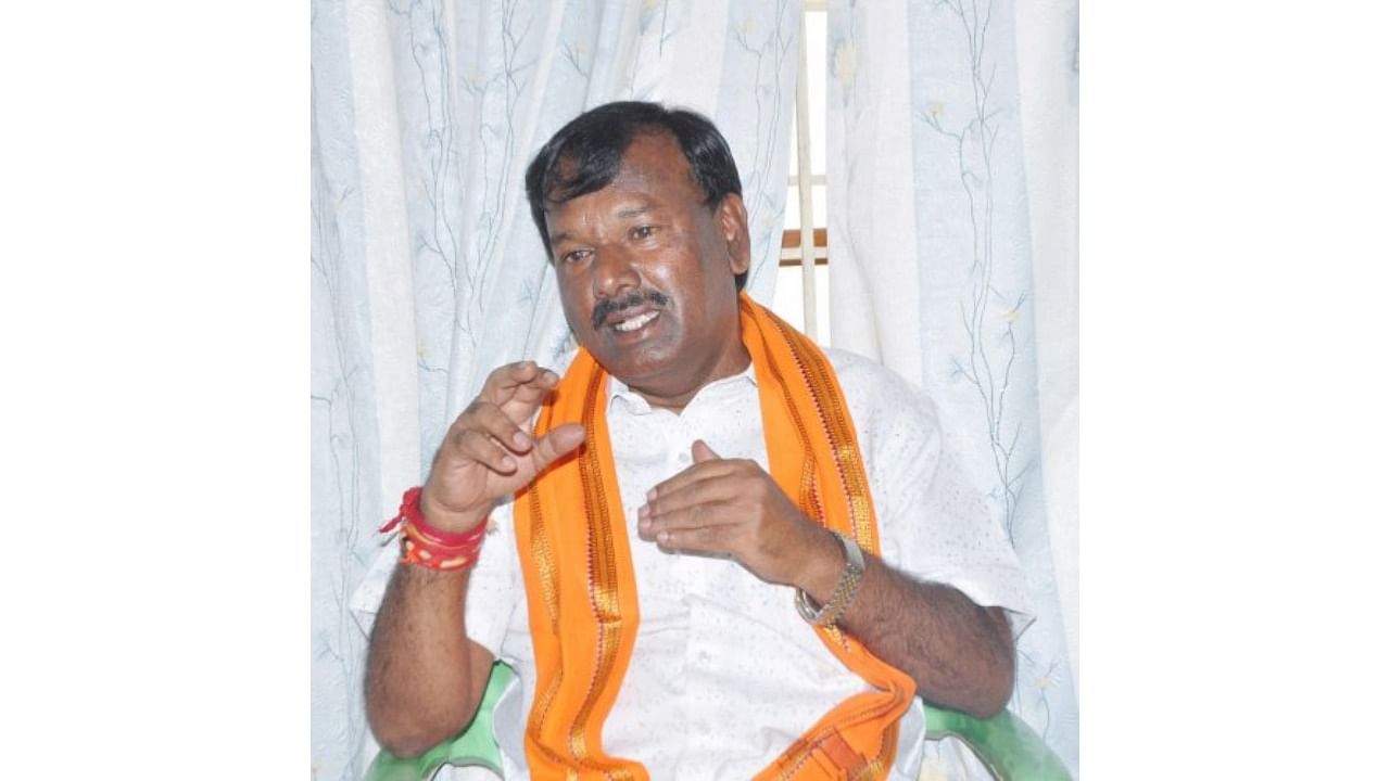 Chitradurga BJP MP A Narayanaswamy. Credit: DH File Photo
