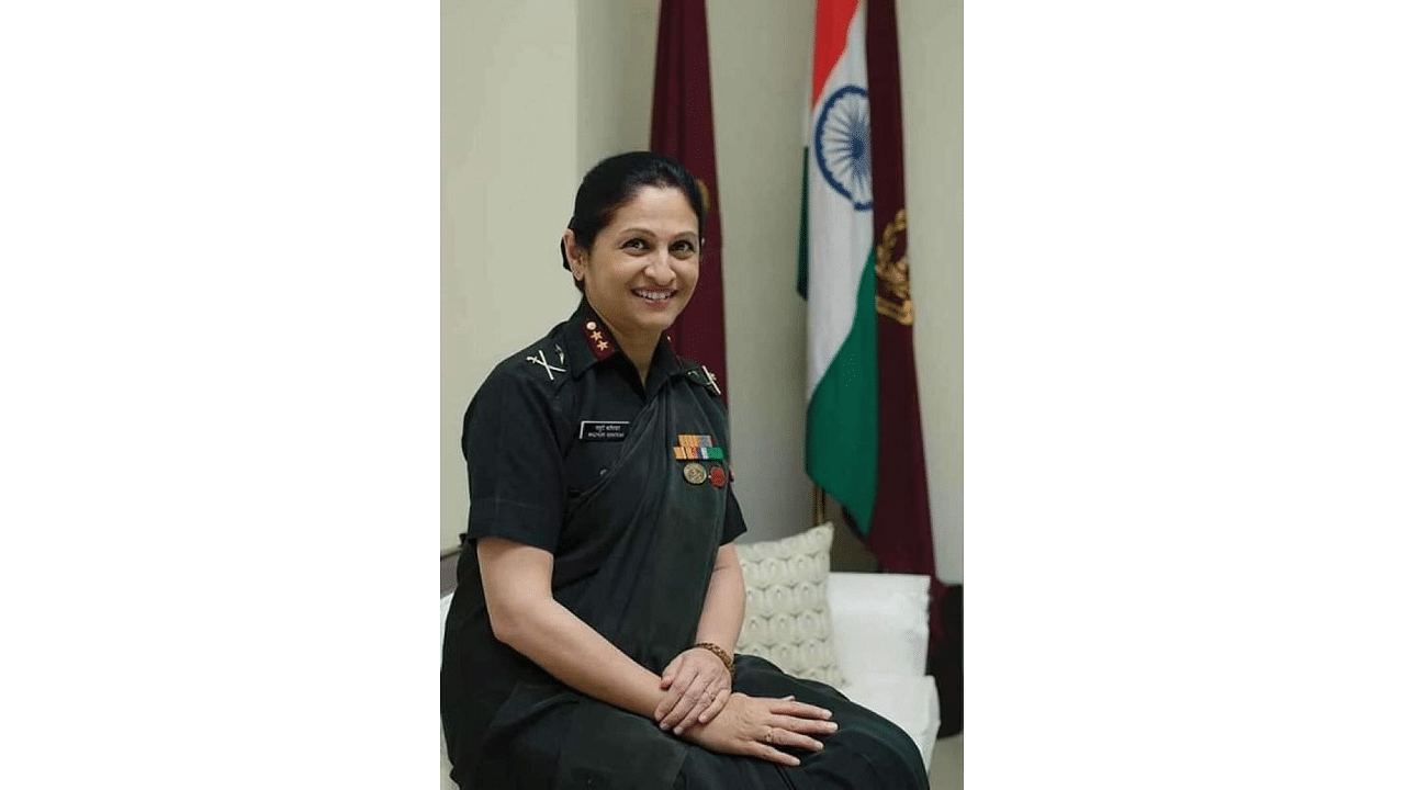 Lieutenant General Dr Madhuri Kanitkar. Credit: Special Arrangement