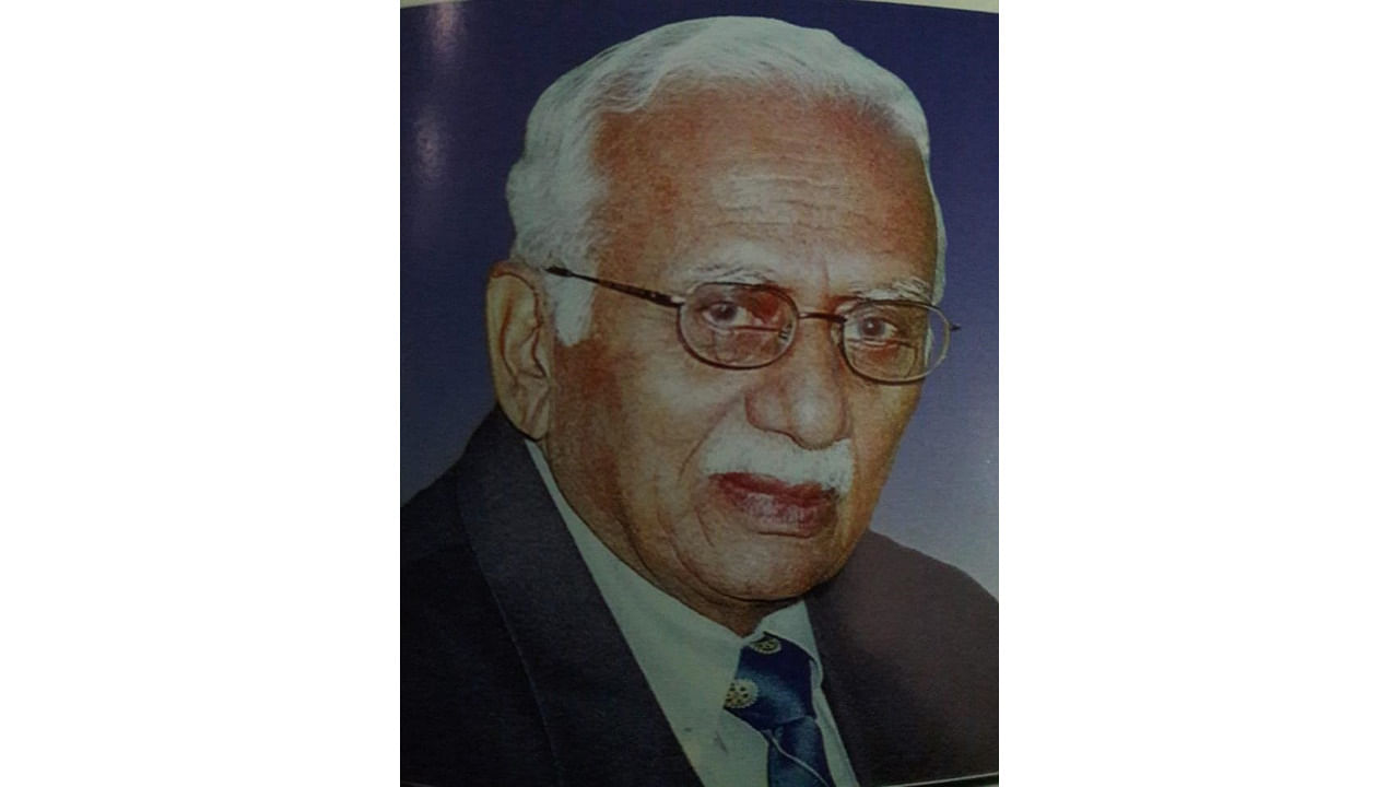 R Vasudevamurthy passed away due to age-related ailments. Credit: DH Photo