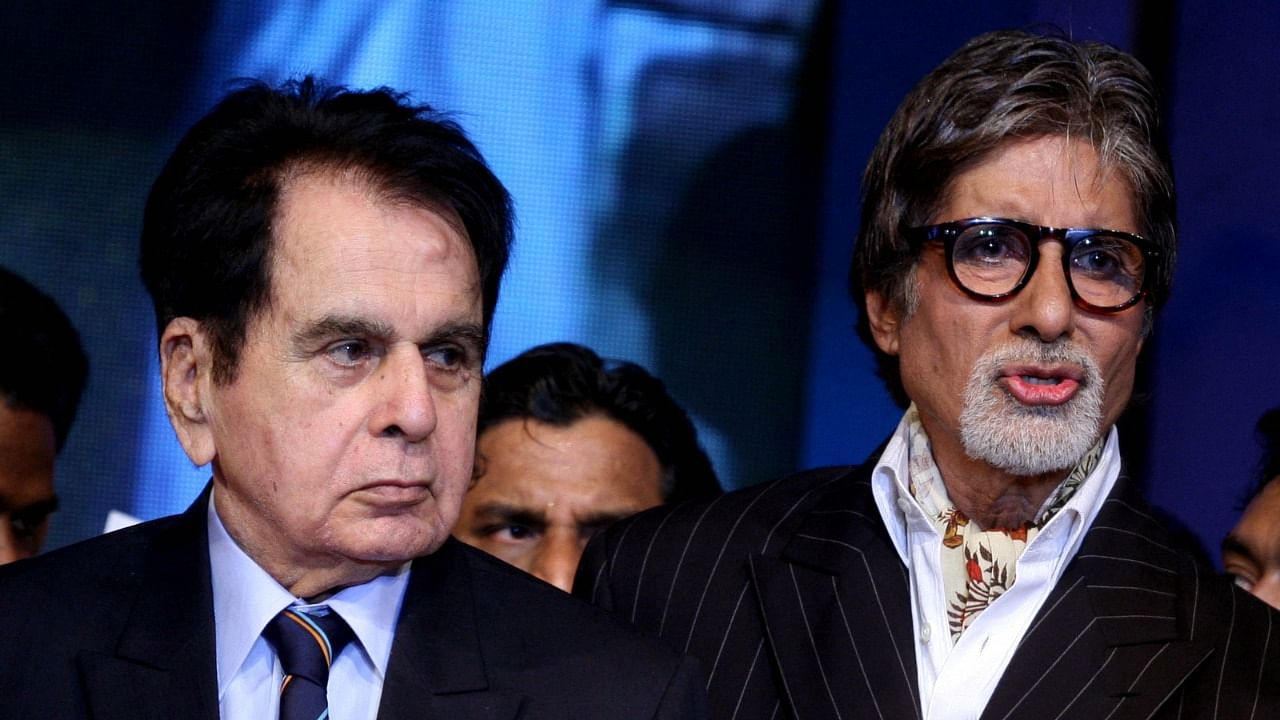 Dilip Kumar turned down an opportunity to play the role of Thakur alongside Amitabh Bachchan in 'Sholay'. Credit: AFP File Photo