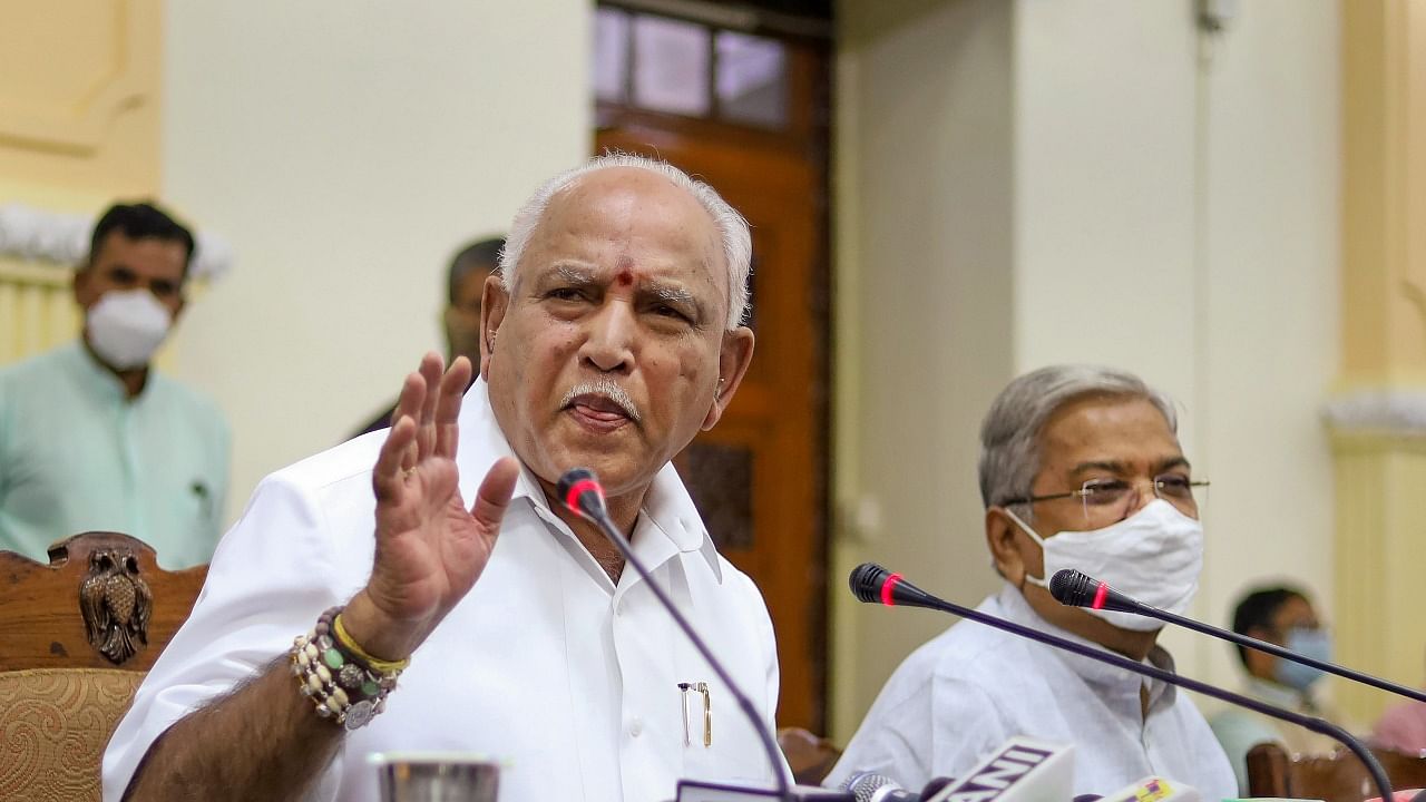 He also alleged that Yediyurappa's (pictured) younger son was running the administration. Credit: PTI Photo