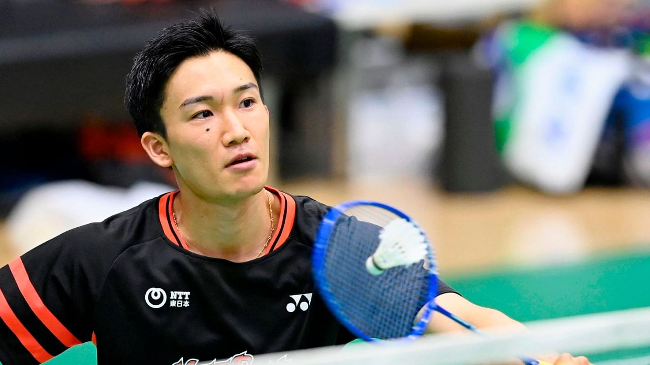 Badminton world number one men's player Kento Momota. Credit: AFP File Photo