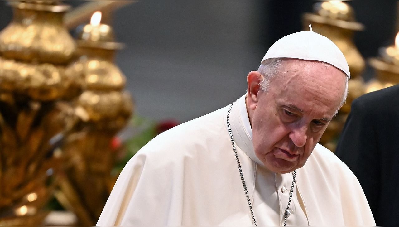 Francis underwent three hours of planned surgery Sunday. Credit: AFP Photo