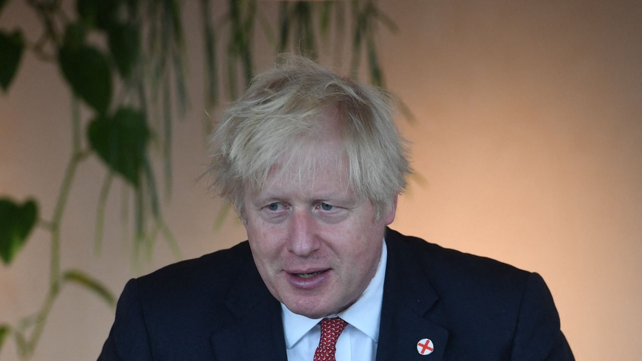 Britain's Prime Minister Boris Johnson. Credit: AFP Photo