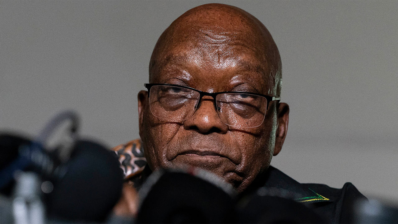 Former South Africa President Jacob Zuma. Credit: AP Photo