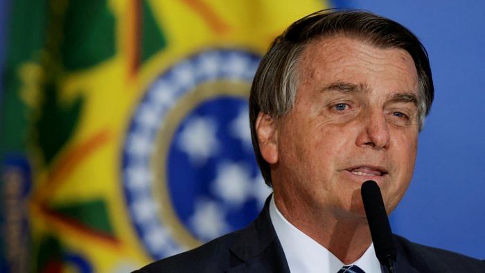 Brazil's President Jair Bolsonaro. Credit: Reuters File Photo