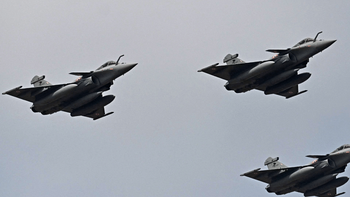 Most Indians found it difficult to understand why the Modi government had overnight agreed to pay Rs 58,000 crore for just 36 Rafale jets. Credit: AFP Photo