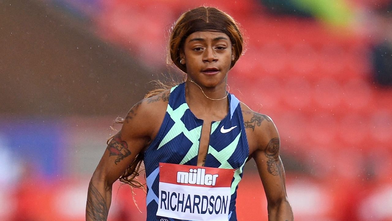 US sprinter Sha'Carri Richardson. Credit: AFP File Photo
