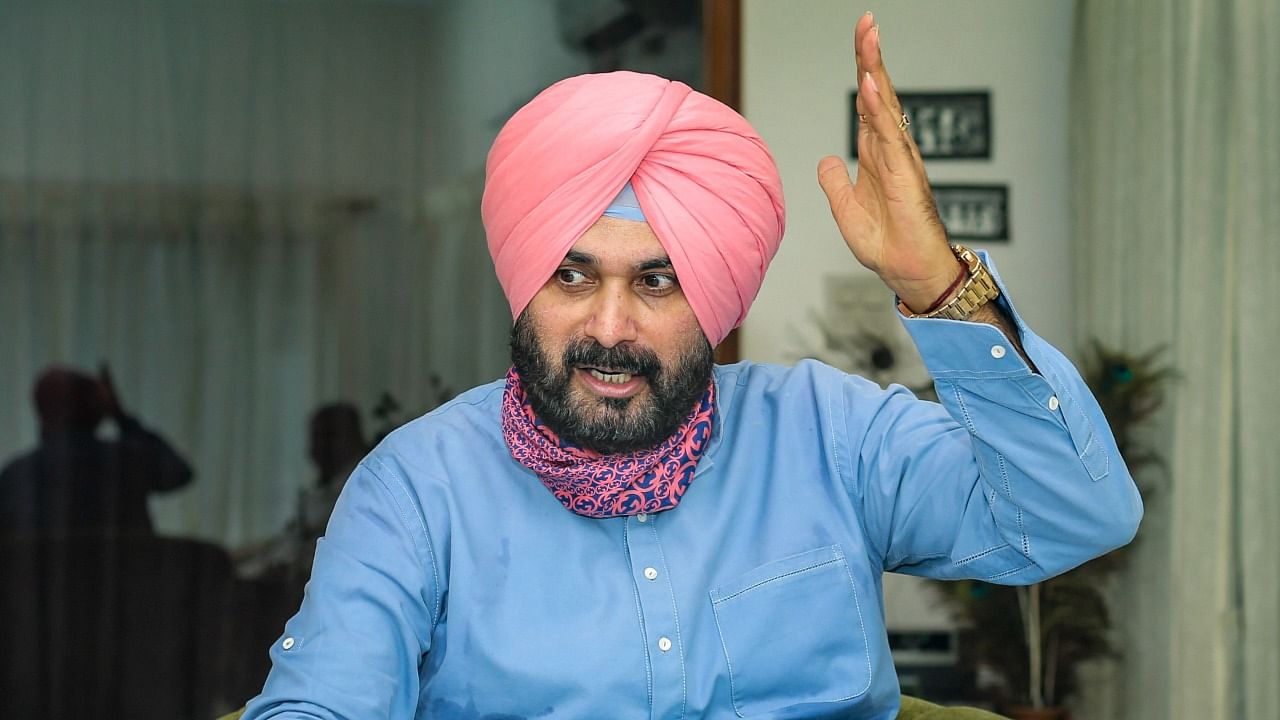 Former cricketer and Congress leader Navjot Singh Sidhu. Credit: PTI File Photo