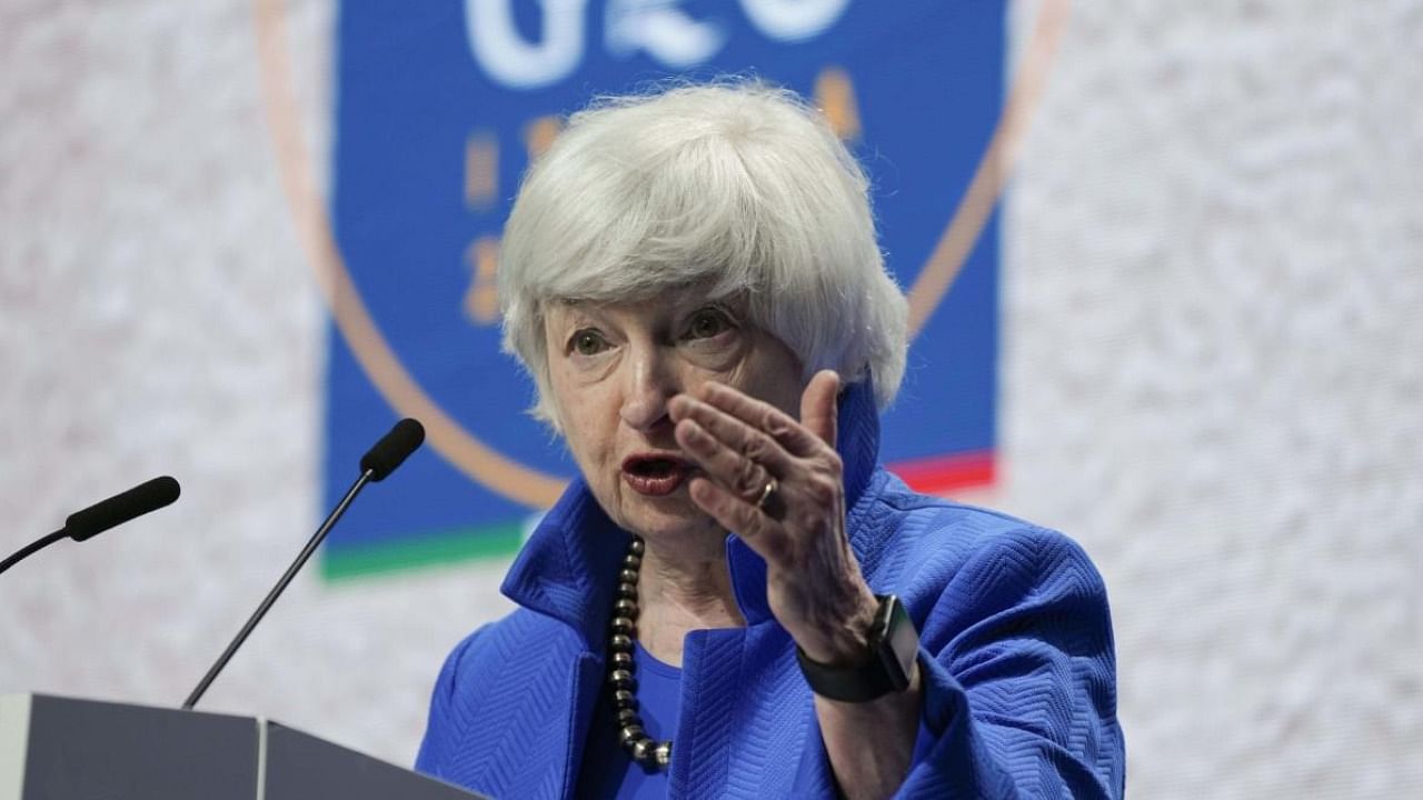 United States Secretary of the treasury Janet Yellen. Credit: AP Photo