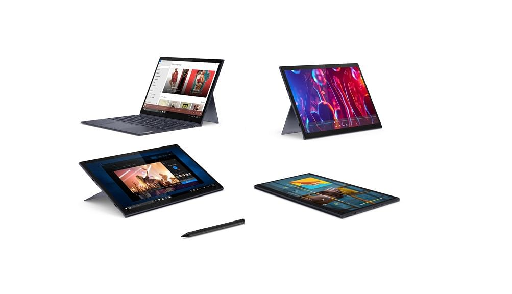 Lenovo Yoga Duet 7i series laptops. Credit: Lenovo