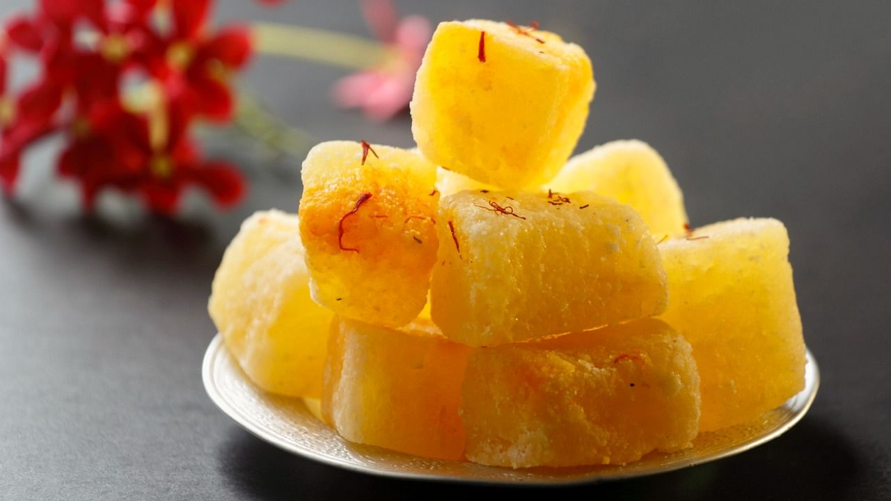Agra’s popular sweetmeat, petha, is made with ash gourd or white pumpkin. Credit: iStock Photo