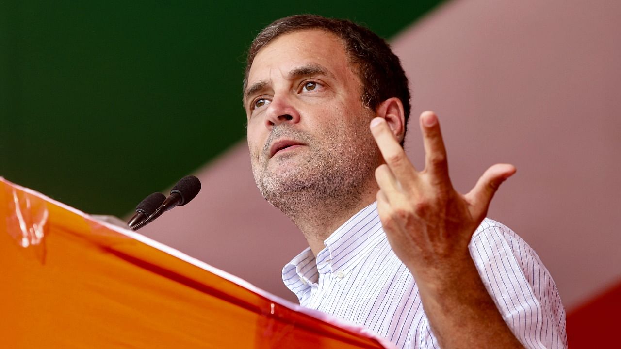 Congress leader Rahul Gandhi. Credit: PTI File Photo