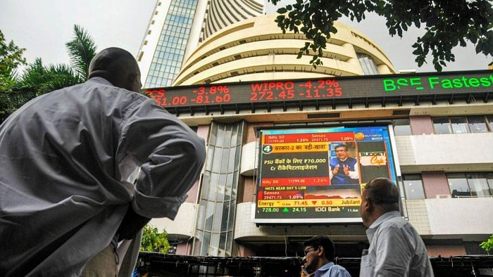 Ultratech Cement, ICICI Bank, SBI, Axis Bank, Kotak Bank and IndusInd Bank were among the gainers. Credit: PTI Photo