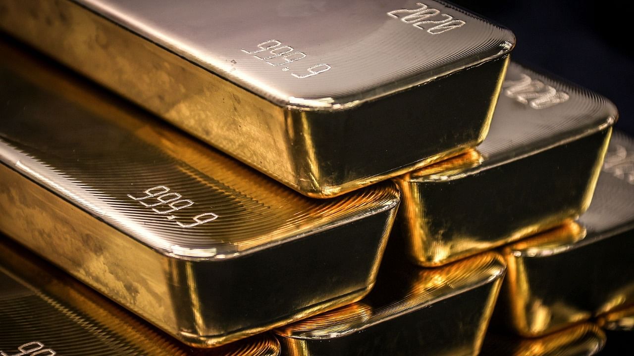 US gold futures were 0.2 per cent higher at $1,808.70. Credit: AFP File Photo/Representative
