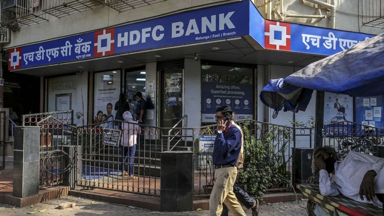 HDFC Bank. Credit: Bloomberg