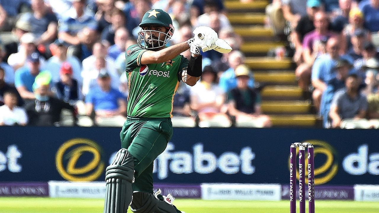 Pakistan batsman Babar Azam. Credit: AP/PTI Photo