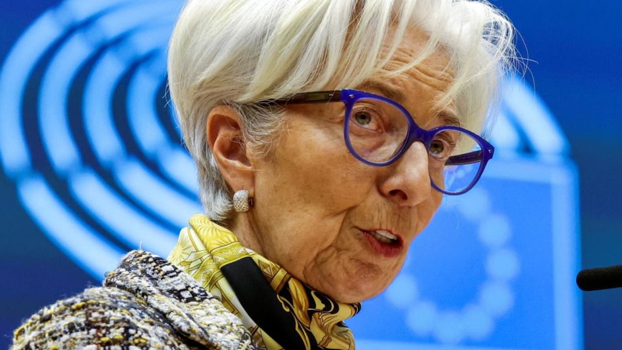 European Central Bank President Christine Lagarde file photo. Credit: Reuters Photo