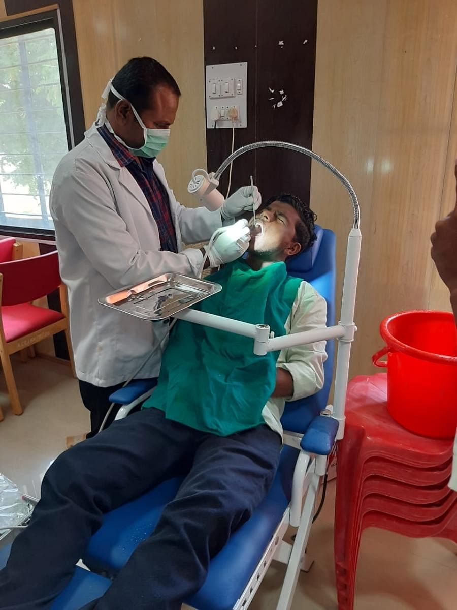 It has been almost 20 days since the dental clinics were closed as part of the lockdown. DH File Photo for representation