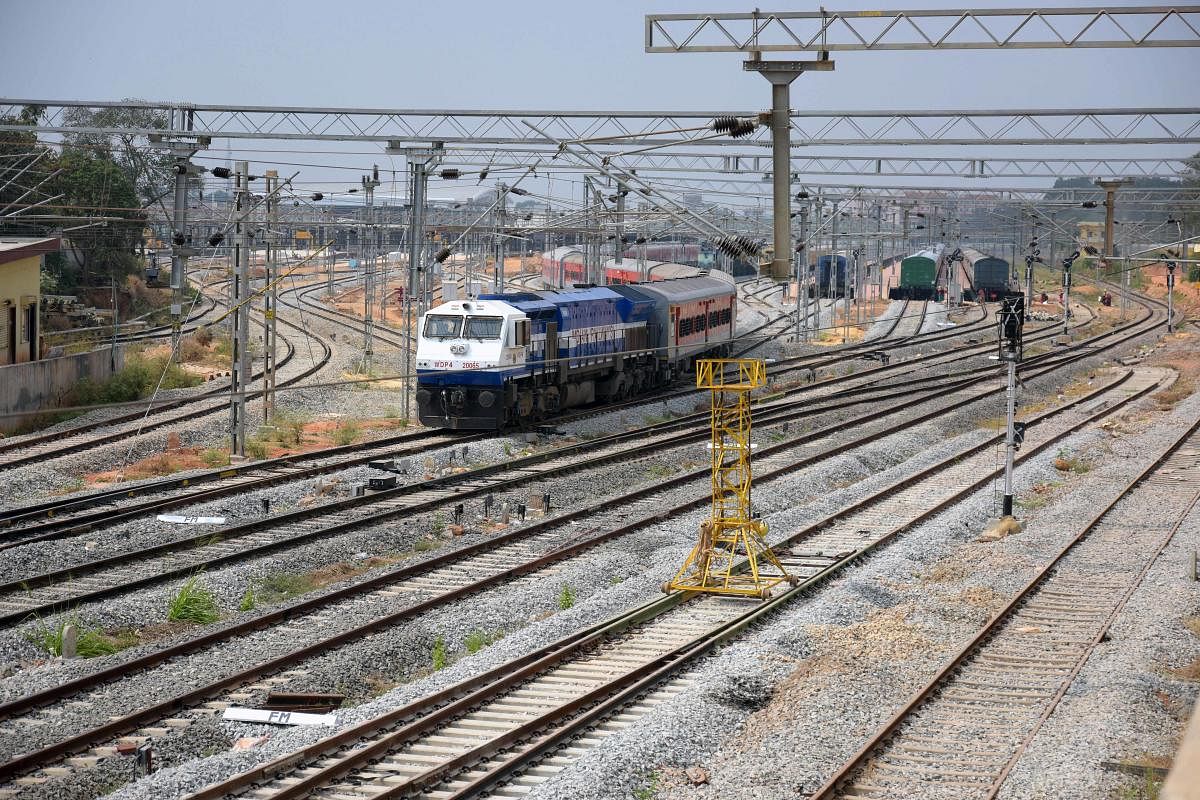 Intermediate block signalling (IBS) is a cost-effective method to introduce more trains with limited track infrastructure. DH FILE/Pushkar V