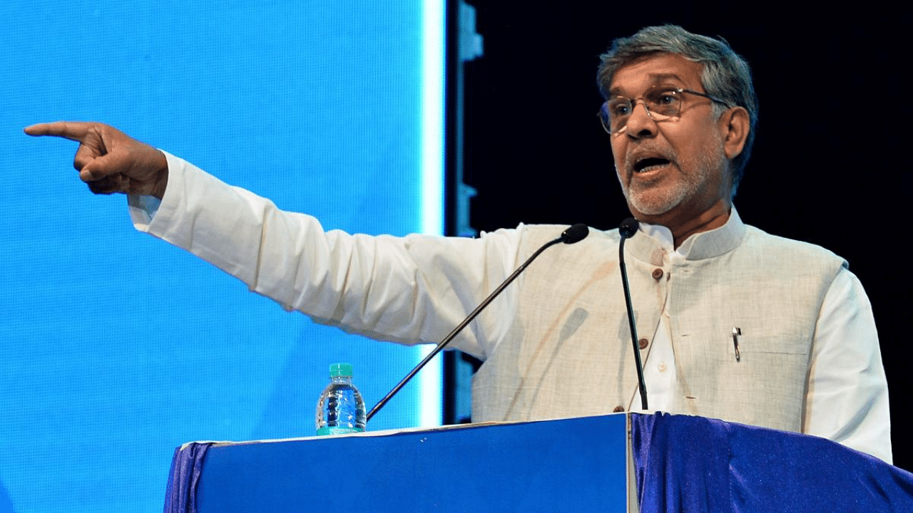 Human rights activist Kailash Satyarthi. Credit: AFP File Photo
