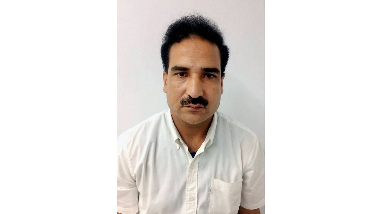 Globally wanted terrorist Syed Salahuddin's son Syed Shahid Yousuf, who was arrested by the National Investigation Agency on Tuesday in connection with a 2011 terror funding case for allegedly receiving money from his father. Credit: PTI File Photo