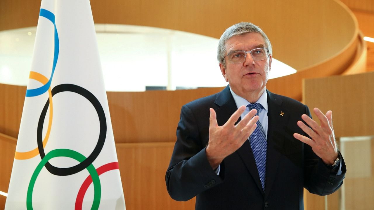 IOC President Thomas Bach. Credit: Reuters Photo
