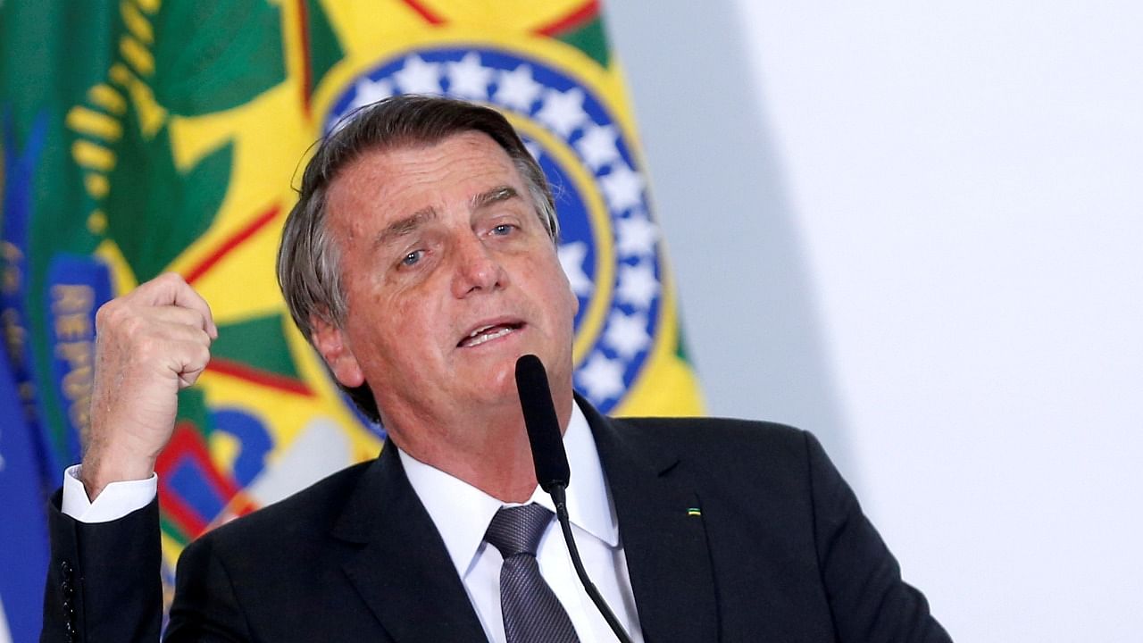 In recent weeks, Bolsonaro has appeared to struggle with speaking on various occasions and said that he suffers from recurring hiccups. Credit: Reuters Photo