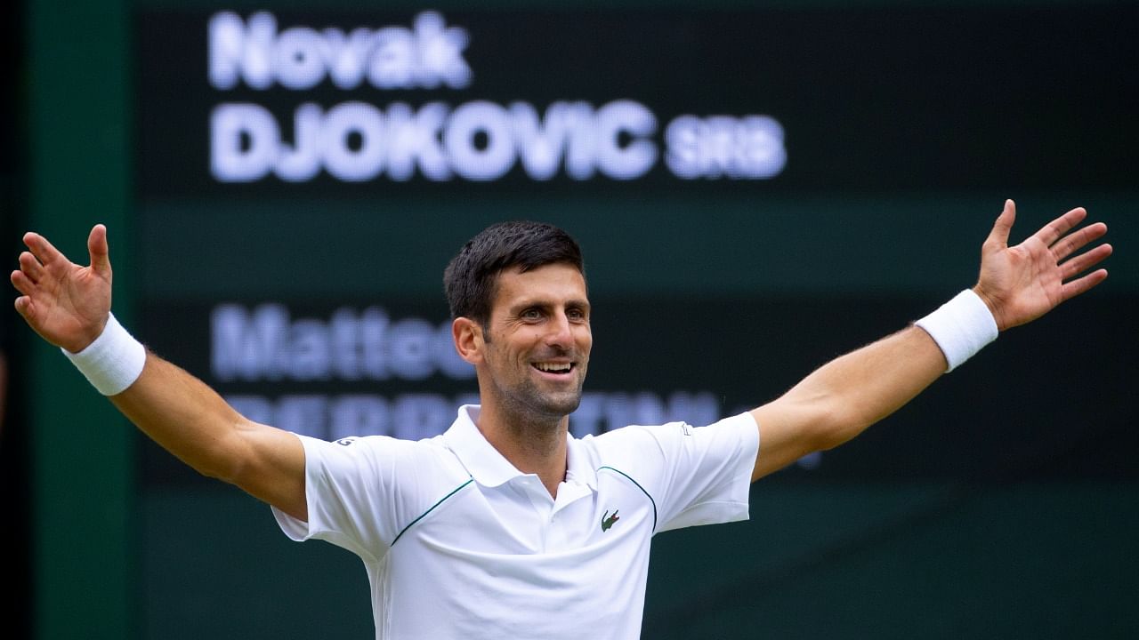 World number one men's tennis player Novak Djokovic. Credit: Reuters Photo