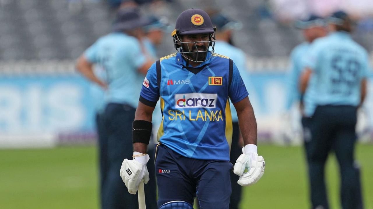 Sri Lanka's captain Kusal Perera. Credit: AFP Photo