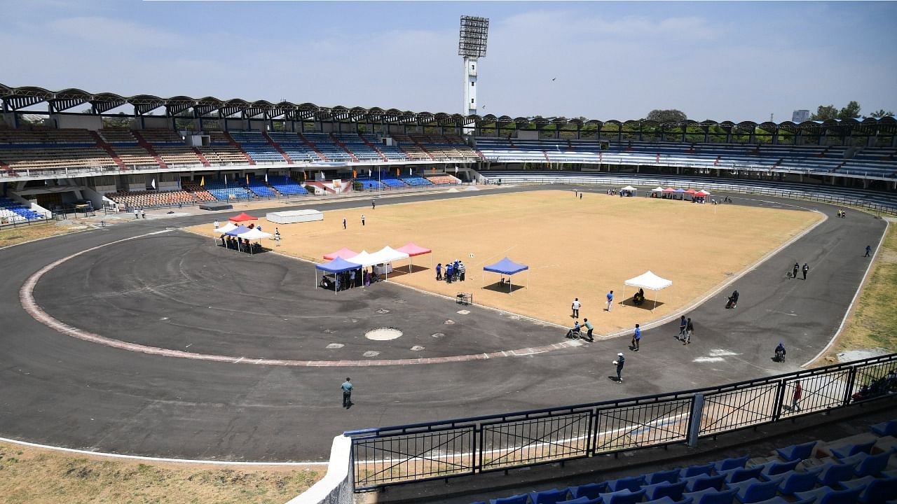 The event will be held at the Kanteerava Stadium in Bengaluru from March 5, 2022. Credit: DH File Photo