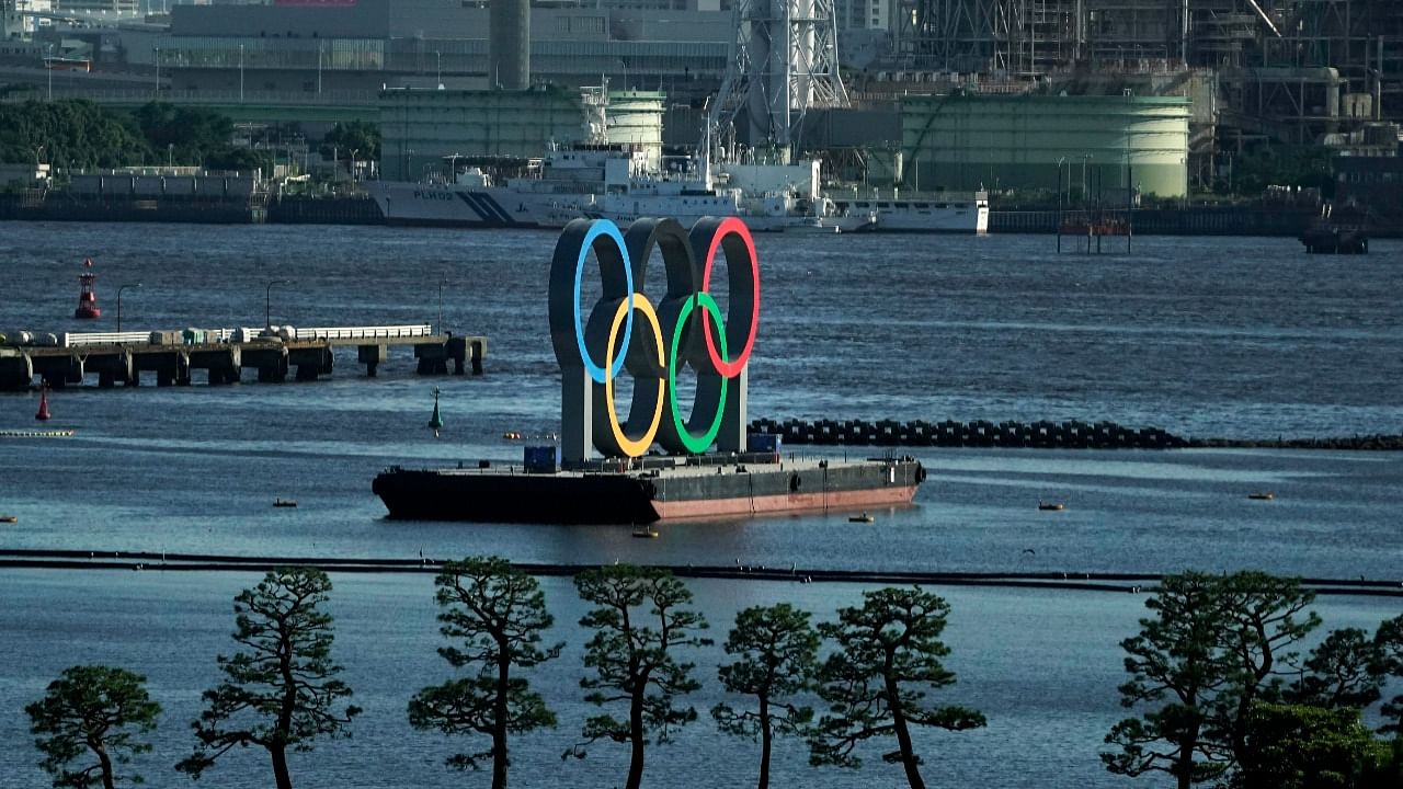 The Tokyo Olympics, postponed by a year because of the coronavirus pandemic, start on Friday. Credit: AP File Photo