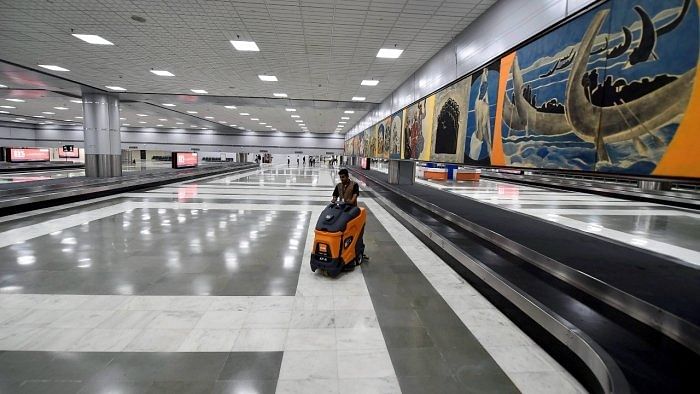 A view of Terminal 2 at the Indira Gandhi International Airport in Delhi. Credit: PTI File Photo