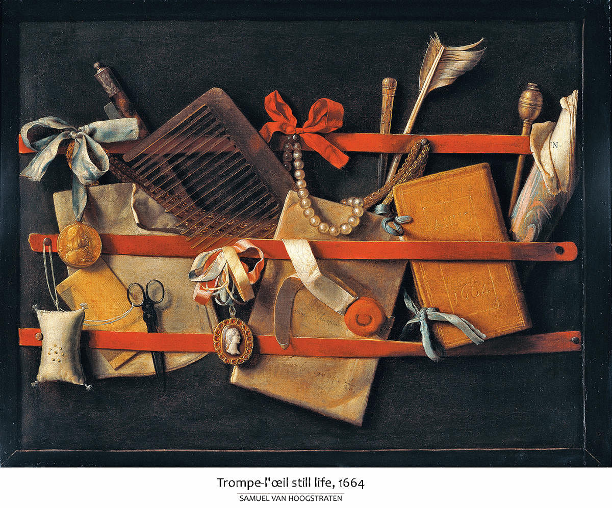 Trompe-I'oeil Still Life 1664