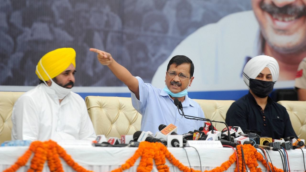 Visiting Punjab, Goa and Uttarakhand in the last month, he has promised 300 units of free electricity if AAP is voted to power. Credit: PTI Photo
