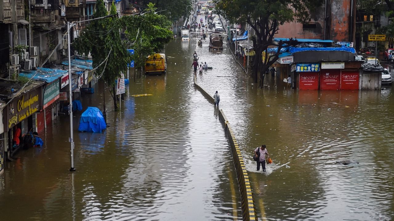 The incident took place because of the heavy rains across Mumbai. Representative image. Credit: PTI Photo