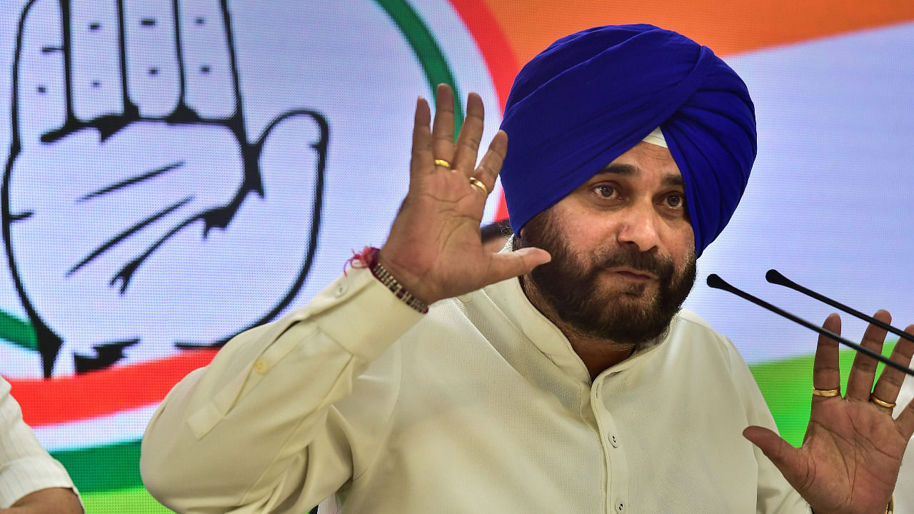 Congress MLA Navjot Singh Sidhu Credit: PTI Photo