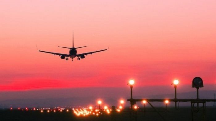 Jammu airport is a civil airport with the runway and the ATC (Air Traffic Control) under the Indian Air Force (AIF). Credit: iStock Photo/ Representative image