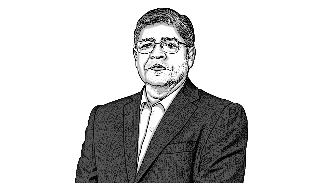 Mindtree’s CEO & MD Debashis Chatterjee. Credit: DH Illustration
