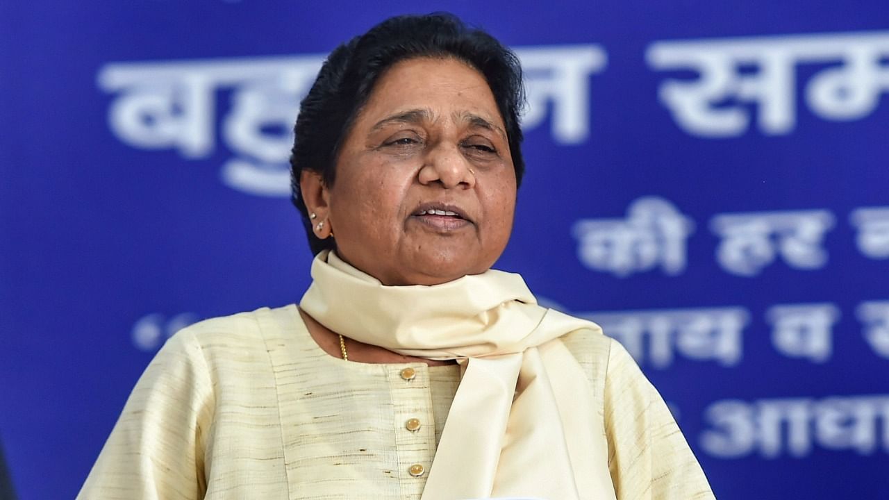 BSP supremo Mayawati. Credit: PTI File Photo