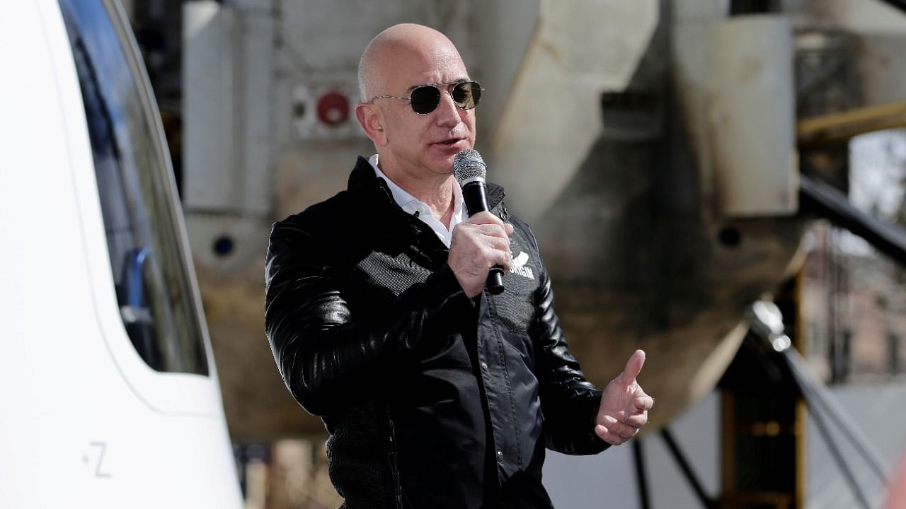 Amazon and Blue Origin founder Jeff Bezos. Credit: Reuters Photo