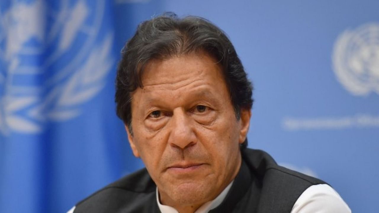 Pakistan Prime Minister Imran Khan file photo. Credit: AFP Photo