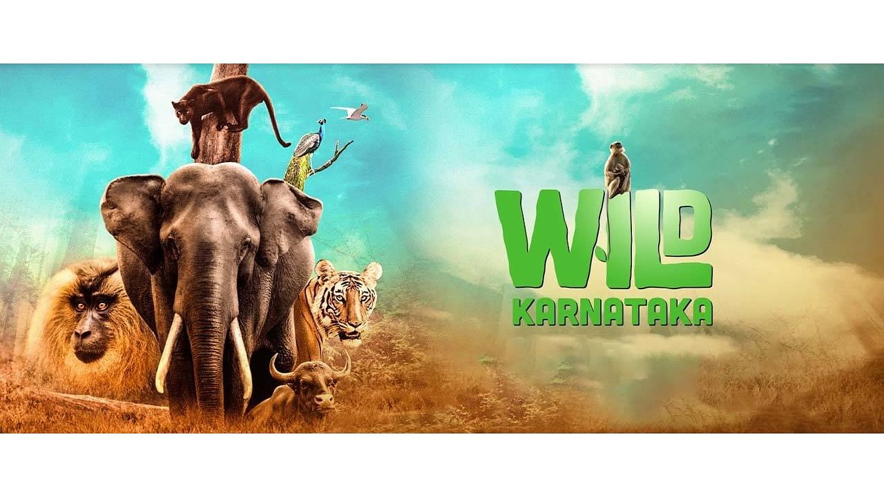 The poster of the David Attenborough-narrated 'Wild Karnataka.' Credit: DH File Photo