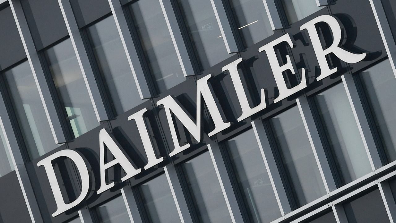 Mercedes-Benz maker Daimler AG. Credit: AFP Photo