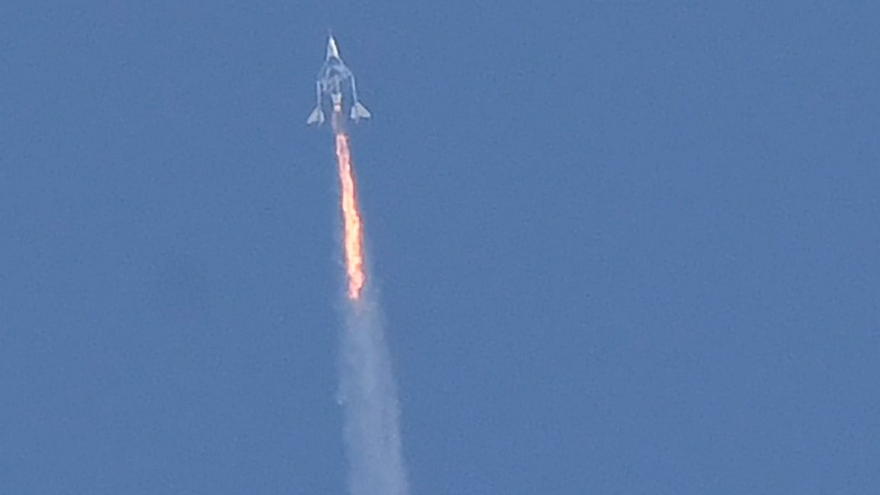 After years of waiting, Richard Branson's journey to space this month on a Virgin Galactic vessel was supposed to be a triumphant homecoming. Credit: AFP Photo