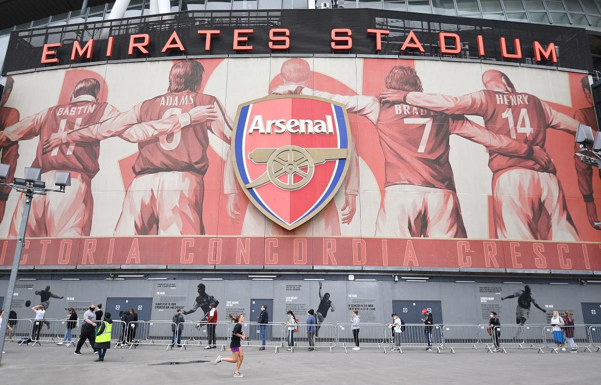 Emirates Stadium, home to Arsenal football club. Credit: AFP Photo
