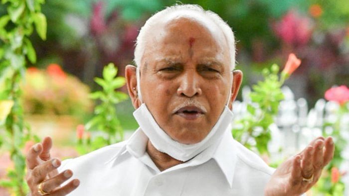 B S Yediyurappa. Credit: DH File Photo