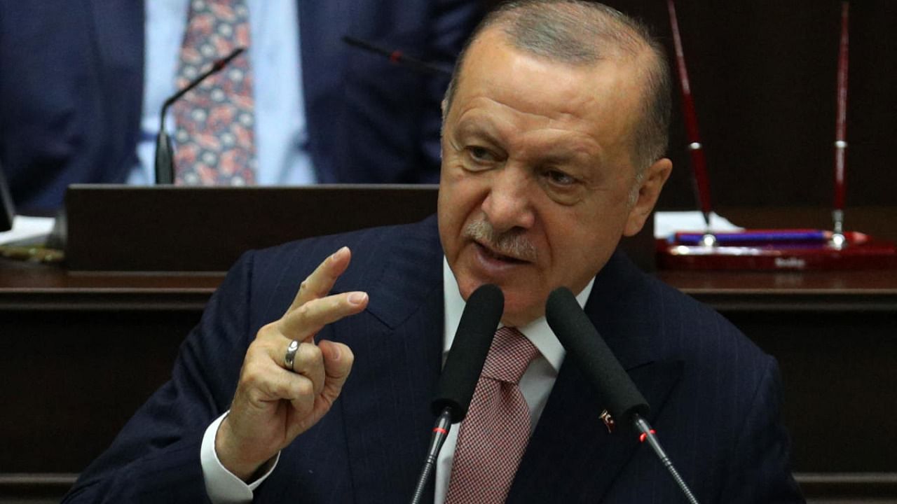 Turkey's Recep Tayyip Erdogan. Cerdit: AFP Photo
