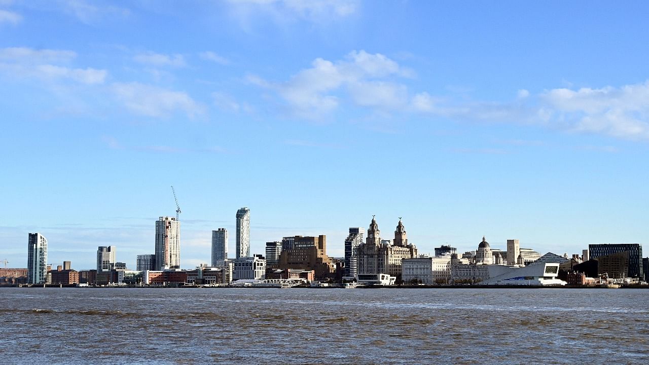A view of the Liverpool waterfront. Credit: AFP file photo